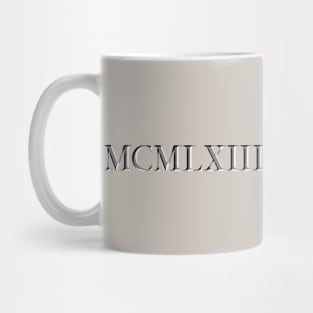 Roman Numeral 1963 Mug